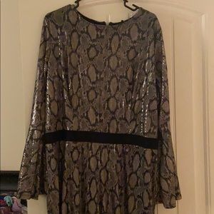 Never worn sequined jumpsuit!